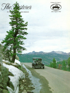 THE RESTORER - MODEL A -  1983 JULY/AUG - PICKUP BED COVER, METAL TOP MOULDINGS